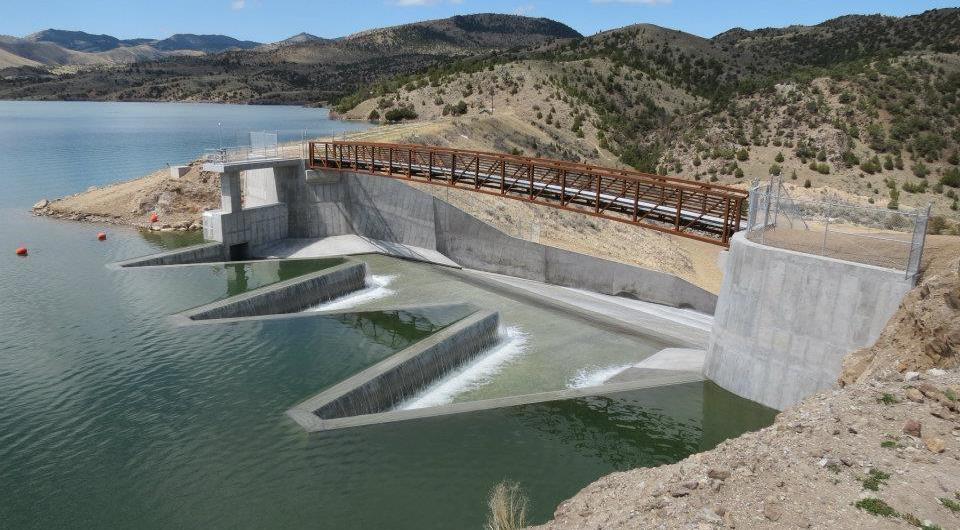 Ruby Dam Spillway