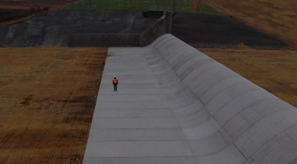 Glendo Dam Emergency Spillway