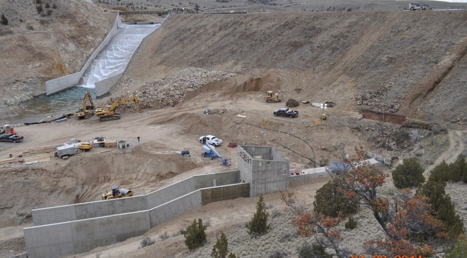 Ruby Dam Outlet Works