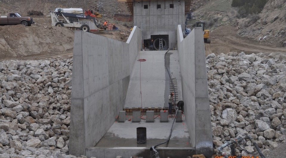 Ruby Dam Outlet Works